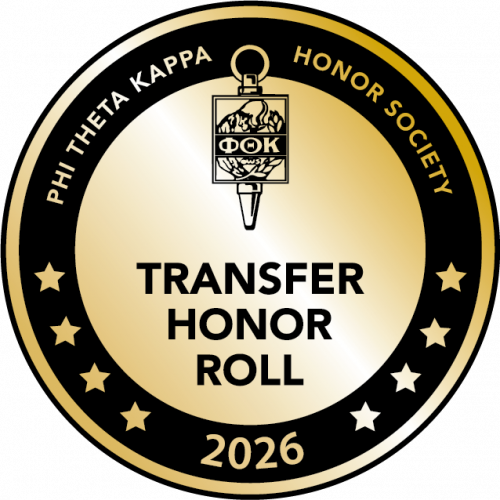 Phi Theta Kappa Transfer Honor Roll 2026