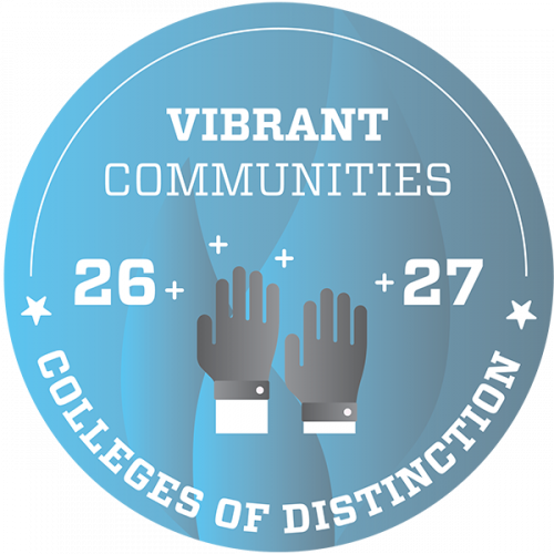 Colleges of Distinction: Vibrant Communities 2026-2027