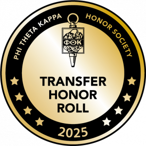 Phi Theta Kappa Honor Society: Transfer Honor Roll 2024