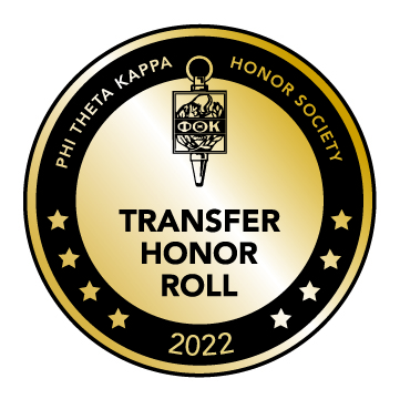 Phi Theta Kappa Honor Society: Transfer Honor Roll 2022