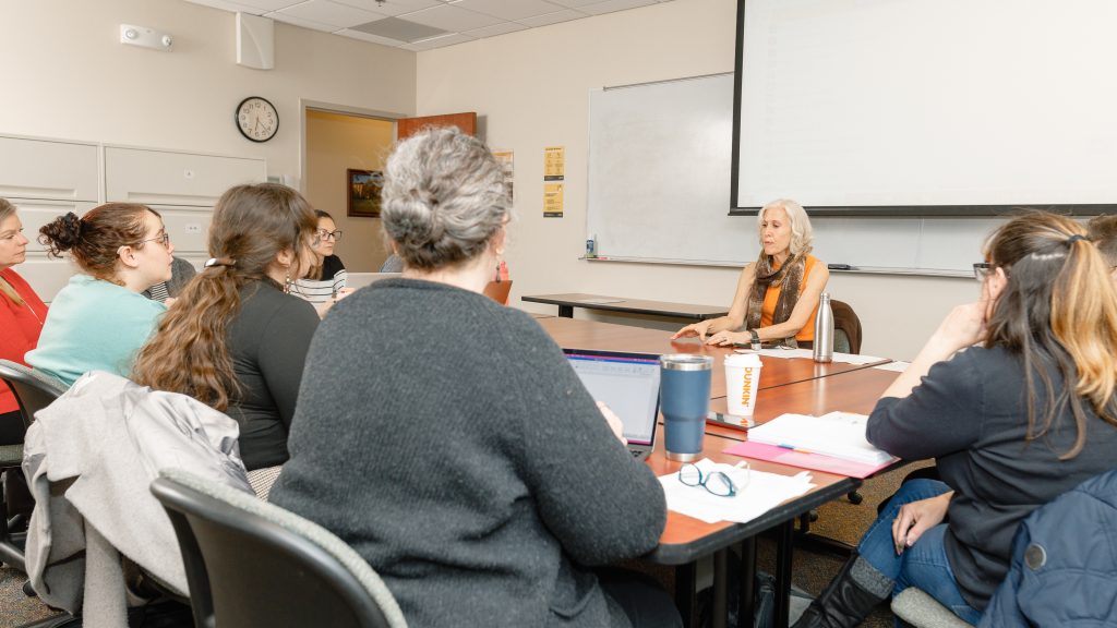 MSW class at Adelphi in Hudson Valley