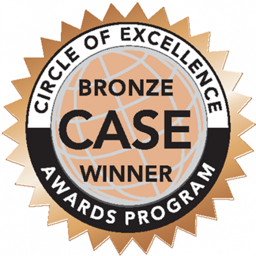 Council for Advancement and Support of Education (CASE) Bronze Award Winner