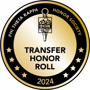 Phi Theta Kappa Honor Society: Transfer Honor Roll 2024
