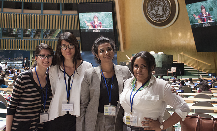 LGS Adelphi students visit the United Nations in NYC
