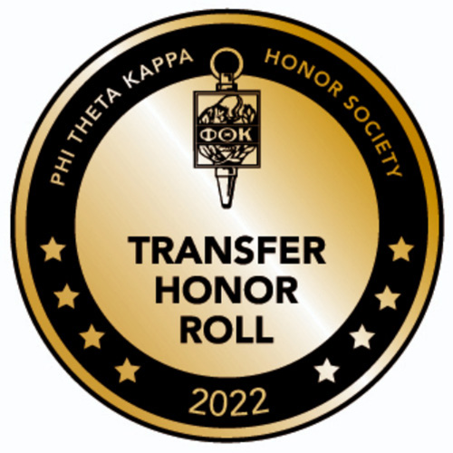 Phi Theta Kappa's 2022 Transfer Honor Roll