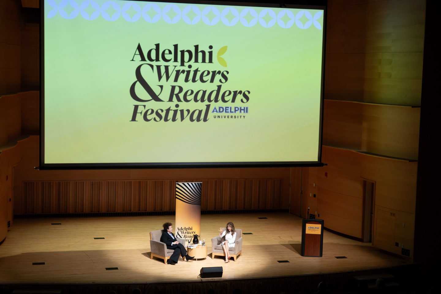 The 2026 Writers & Readers Festival opened on Wednesday evening, April 15, with a keynote conversation featuring Susan Lucci, who discussed her new bestselling memoir, La Lucci, with bestselling author Adriana Trigiani.