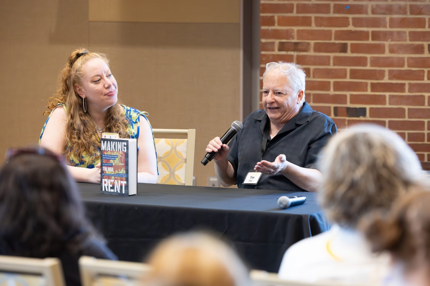 Musical director Tim Weil and theater historian Jennifer Ashley Tepper discuss the landmark musical by Adelphi alum Jonathan Larson ’82, the subject of Weil’s new book, Making Rent: The Story Behind the Music That Changed Broadway.