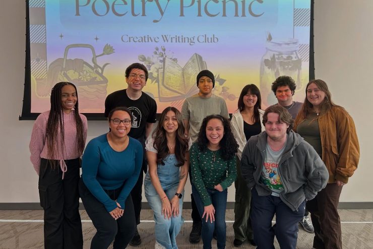 Creative Writing Club Poetry Picnic group photo