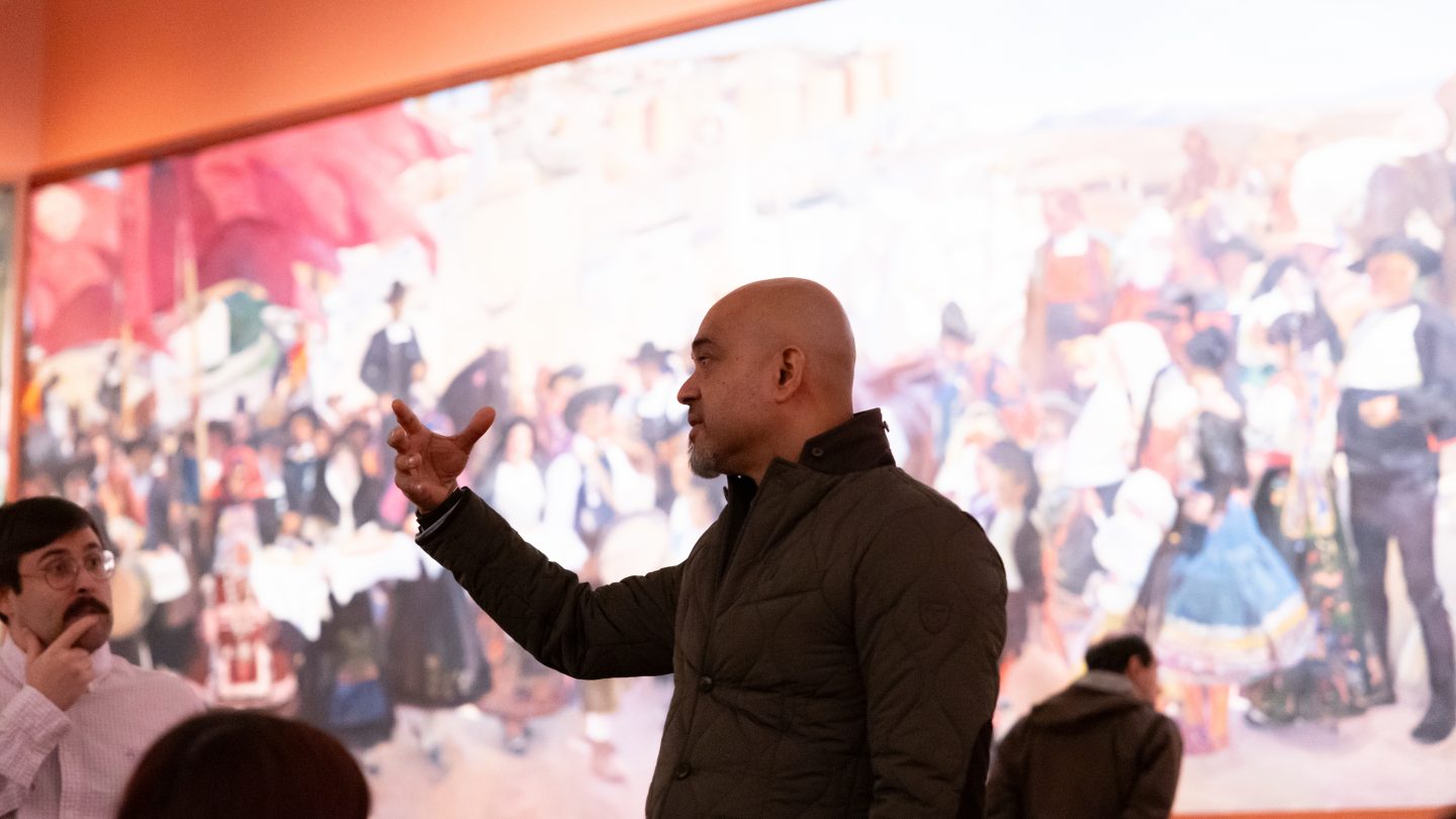 Adelphi students visit the Hispanic Museum in New York City