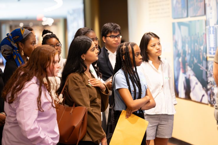 International studies students tour the UN