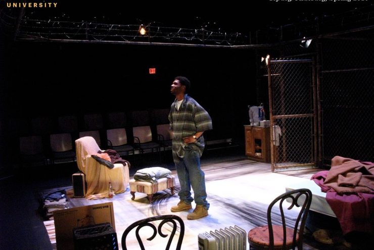 photos from the Adelphi University production of ‘Topdog/Underdog’ by Suzan-Lori Parks