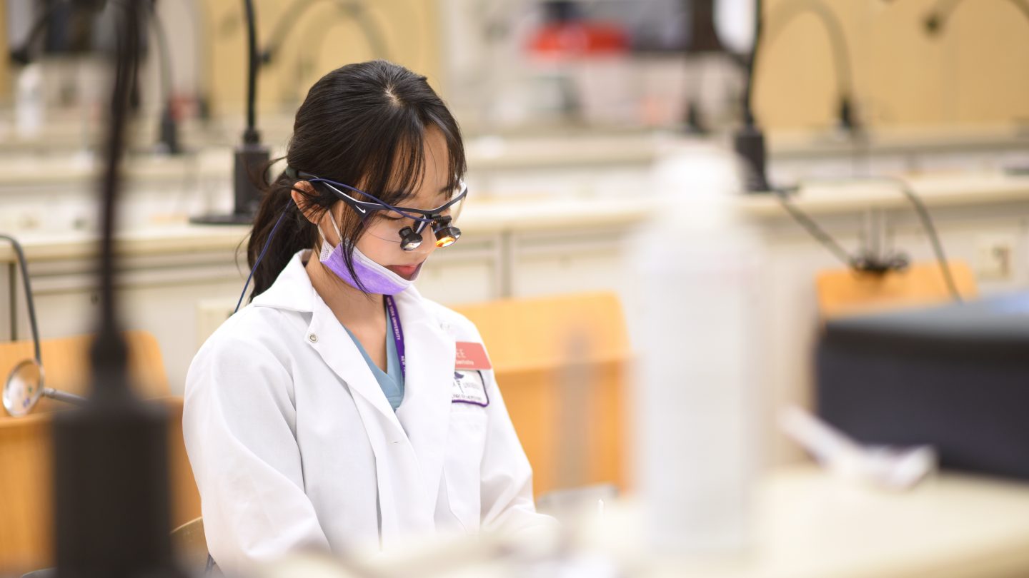 Dasum Lee '18 is now at the NYU College of Dentistry as part of a joint degree program with Adelphi.