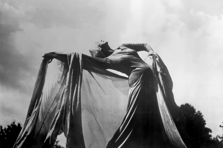 Modern dance pioneer Ruth St. Denis founded Adelphi’s dance department in 1938.