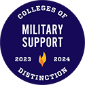 Colleges of Distinction: Military Support