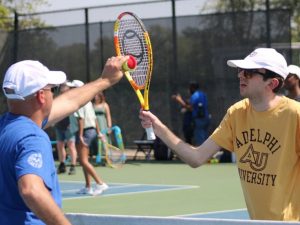 Love Serving Autism teamed up with USTA Eastern to hold a special event on the campus of Adelphi University in Garden City, empowering coaches and instructors with approaches, skills and techniques to teach tennis to neurodivergent students.