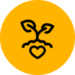 Icon - Concept of Growth through Compassion