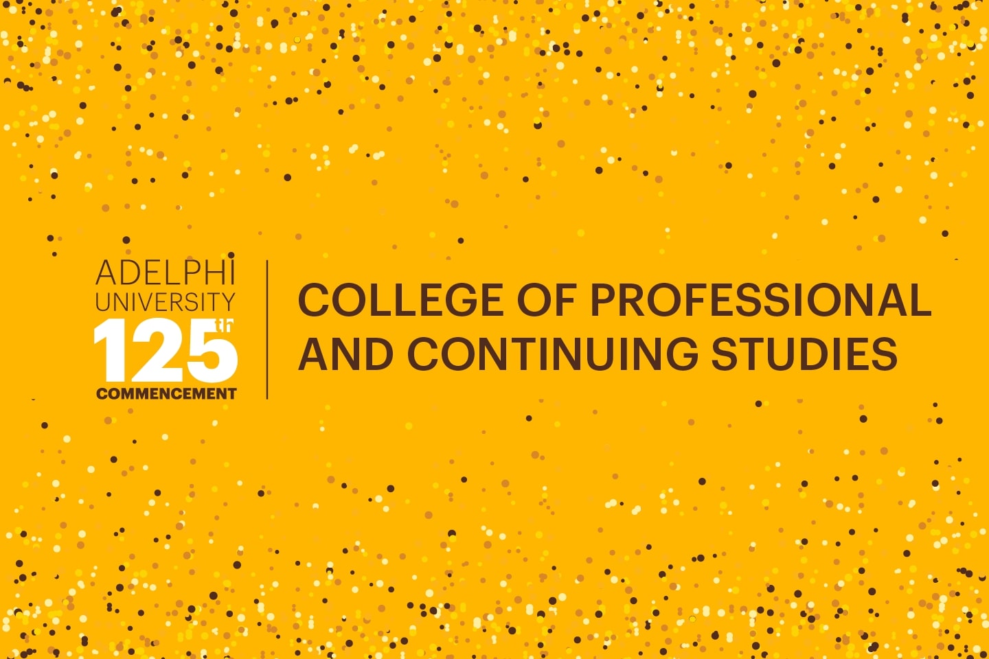 Adelphi University 125th Commencement: College of Professional and Continuing Studies