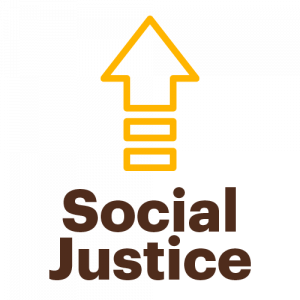 Social Justice with Up Arrow