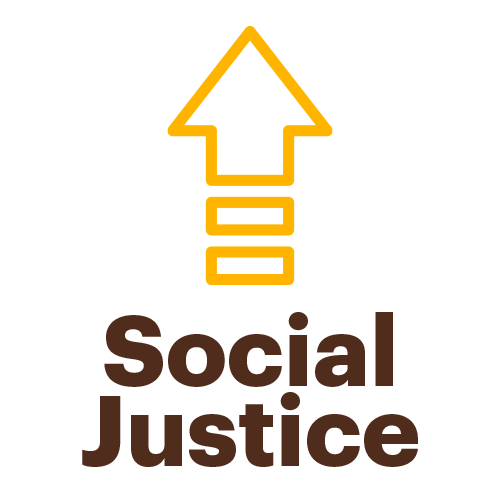 Social Justice with Up Arrow