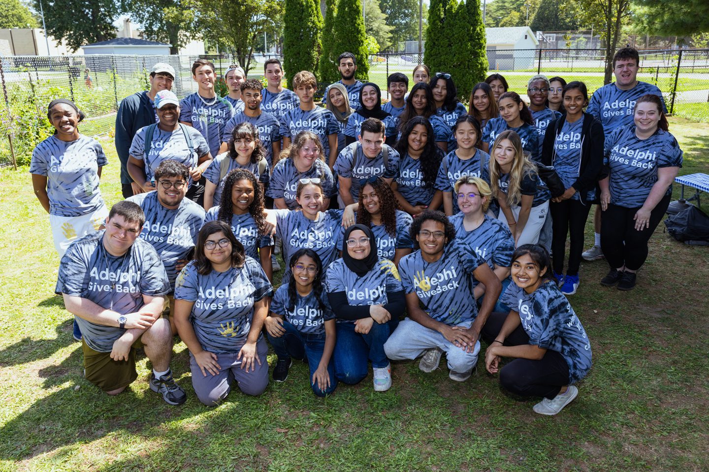 A group picture of our participants this past year of FCAP, while helping in the community garden at the Town of Hempstead.