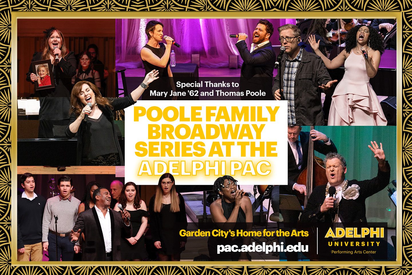 The Poole Family Broadway Series at the Adelphi PAC - Garden City's Home for the Arts