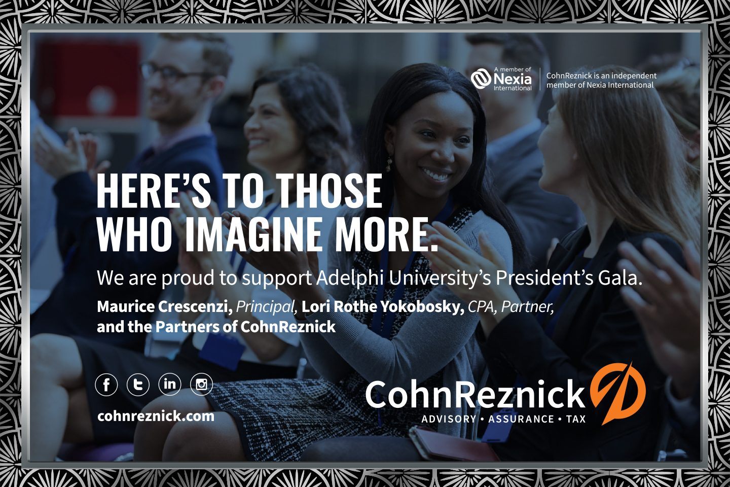 CohnReznick Silver Ad