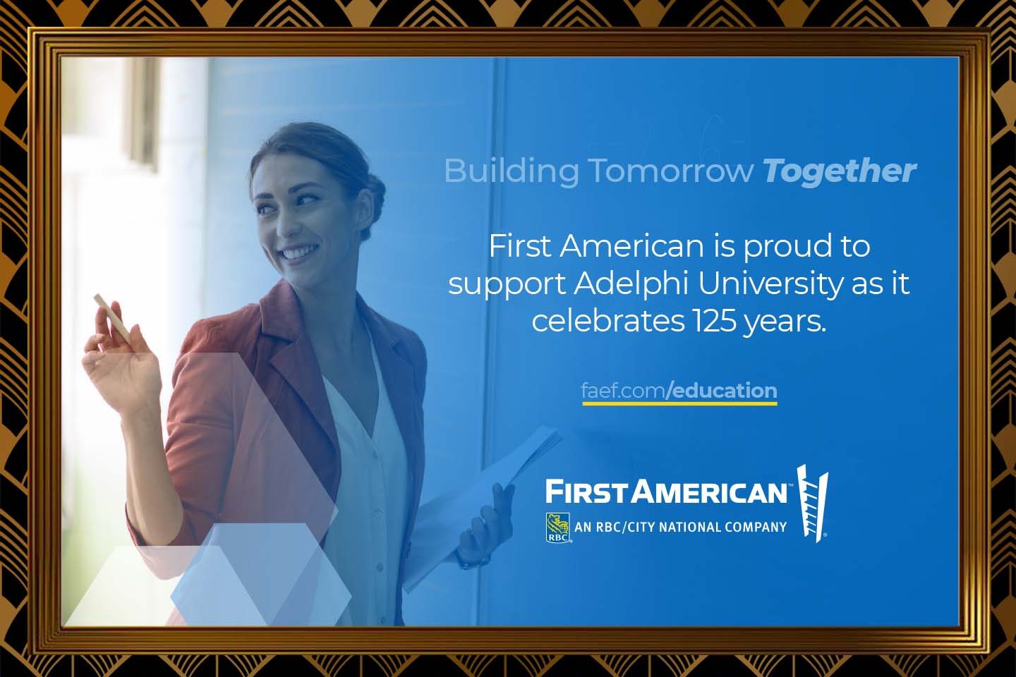 First American Gala Bronze Ad