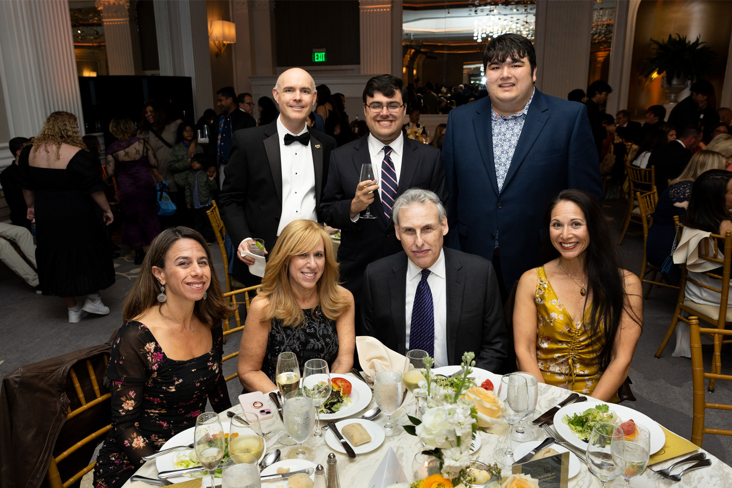 Honored attendees at the Gala