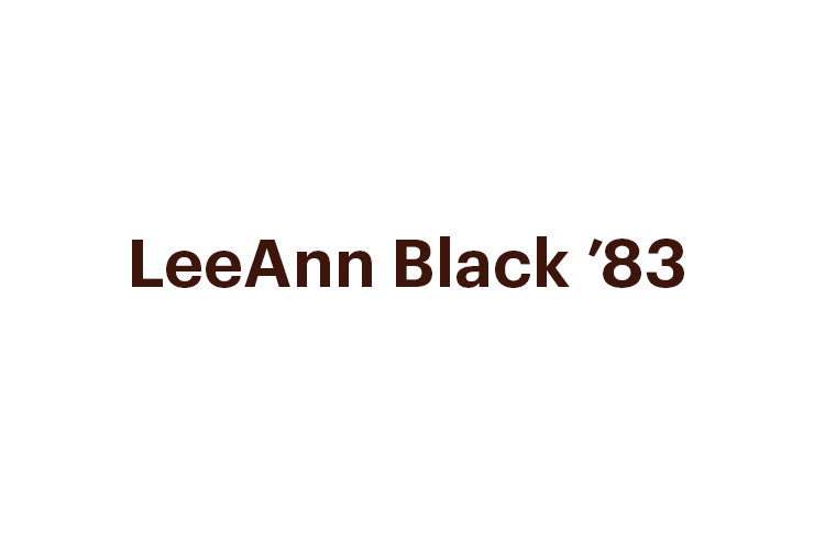 LeeAnn Black ’83