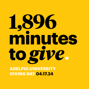 Giving Day | 1,896 Minutes to Give | Adelphi University