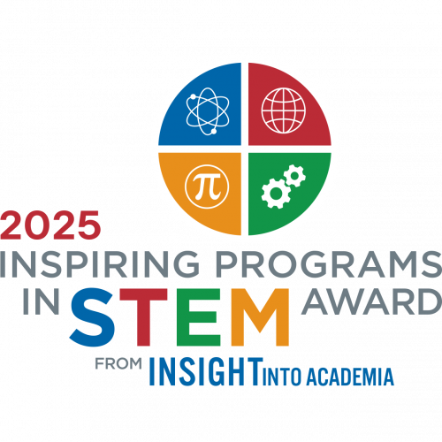 Insight Into Academia 2025 Inspiring Programs in STEM Award Logo