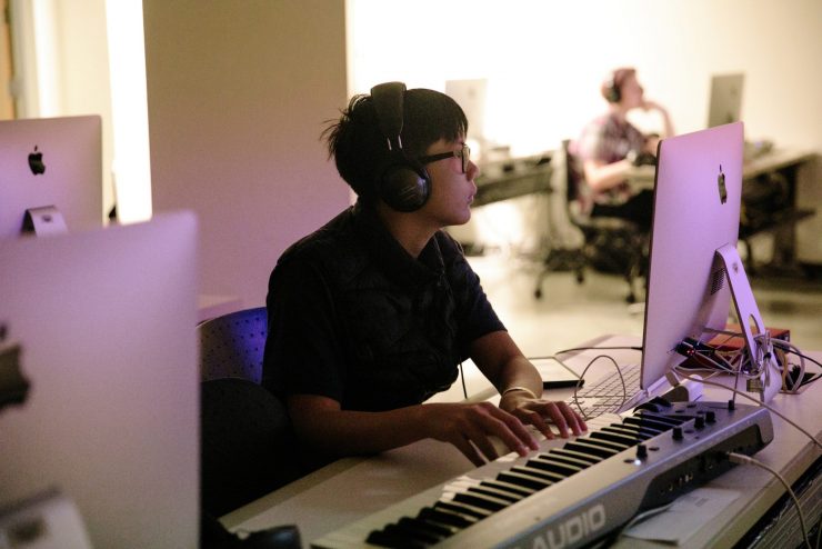 At Adelphi, you’ll work on the latest studio and editing equipment.