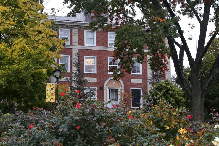 Levermore Hall on Adelphi's Garden City campus