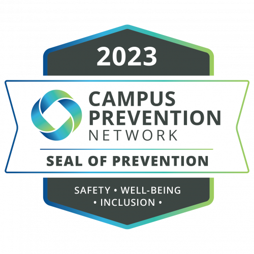 2023 Campus Prevention Network Seal of Prevention: Safety, Wellbeing and Inclusion