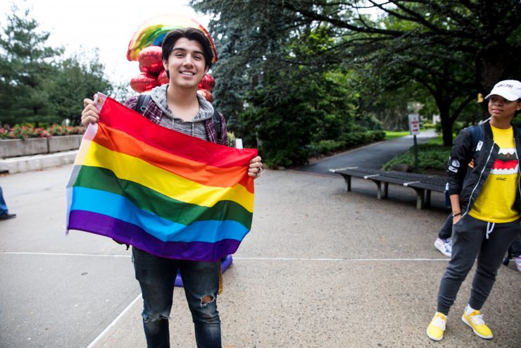 Coming Out Day at Adelphi