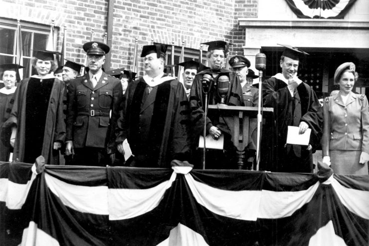 Dedication 1944: Eleanor Roosevelt at Adelphi Unievrsity
