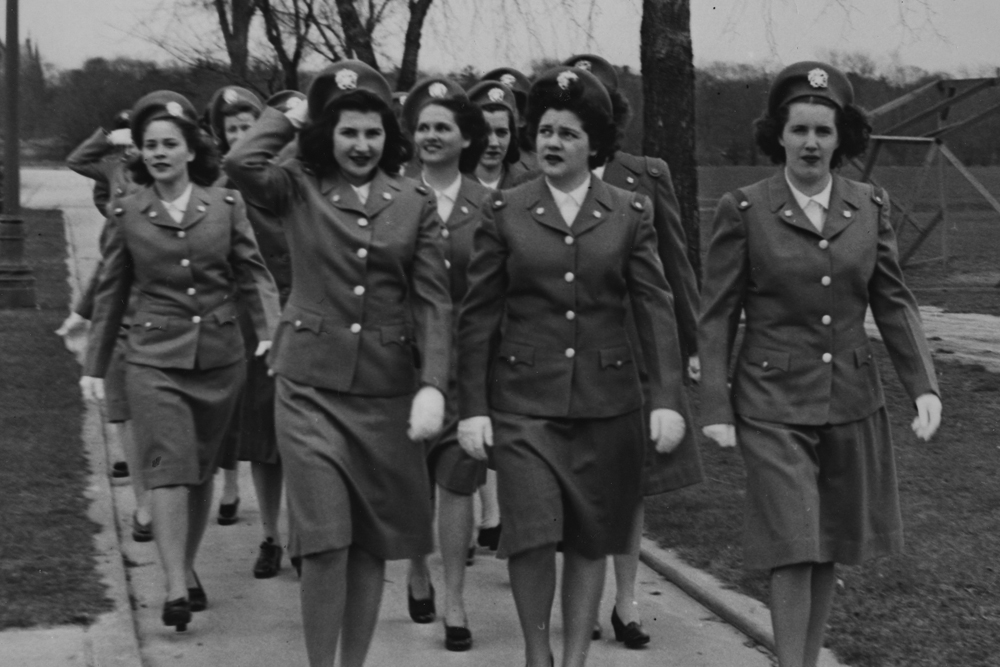 Adelphi Nursing Cadets in the 1940s