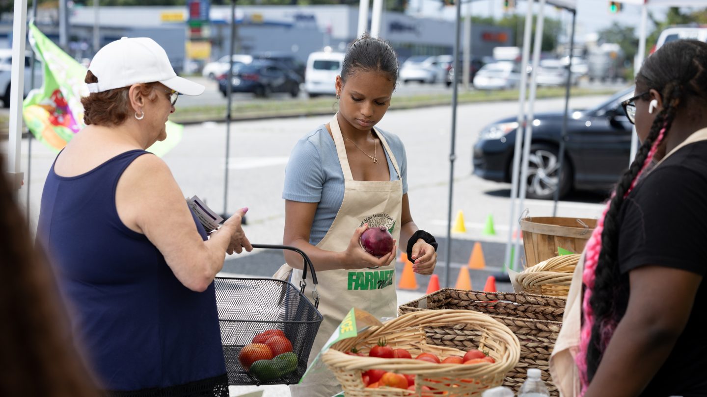 Jaggar Community Fellows Program: farmers market