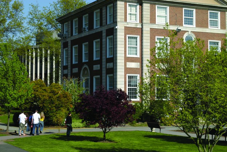 Blodgett Hall in the early 2000s.