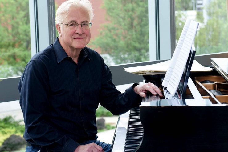 Pulitzer Prize-winning composer and Adelphi University Professor of Music Paul Moravec