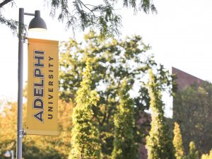 Adelphi University's main campus is located in Garden City, New York.