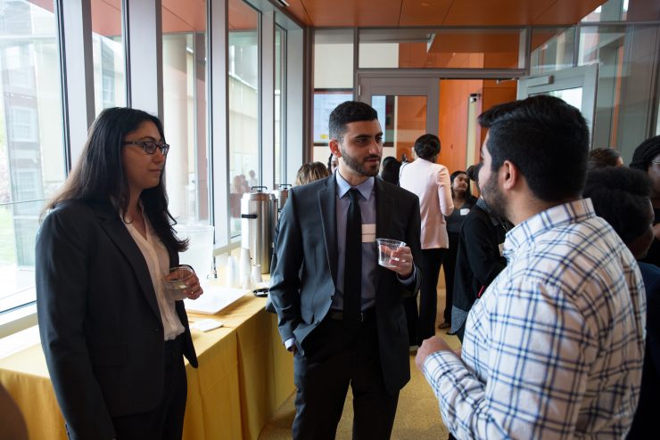 Networking event at Adelphi
