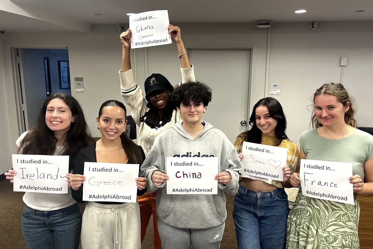 Adelphi students can choose to study abroad in more than 50 destinations around the world.