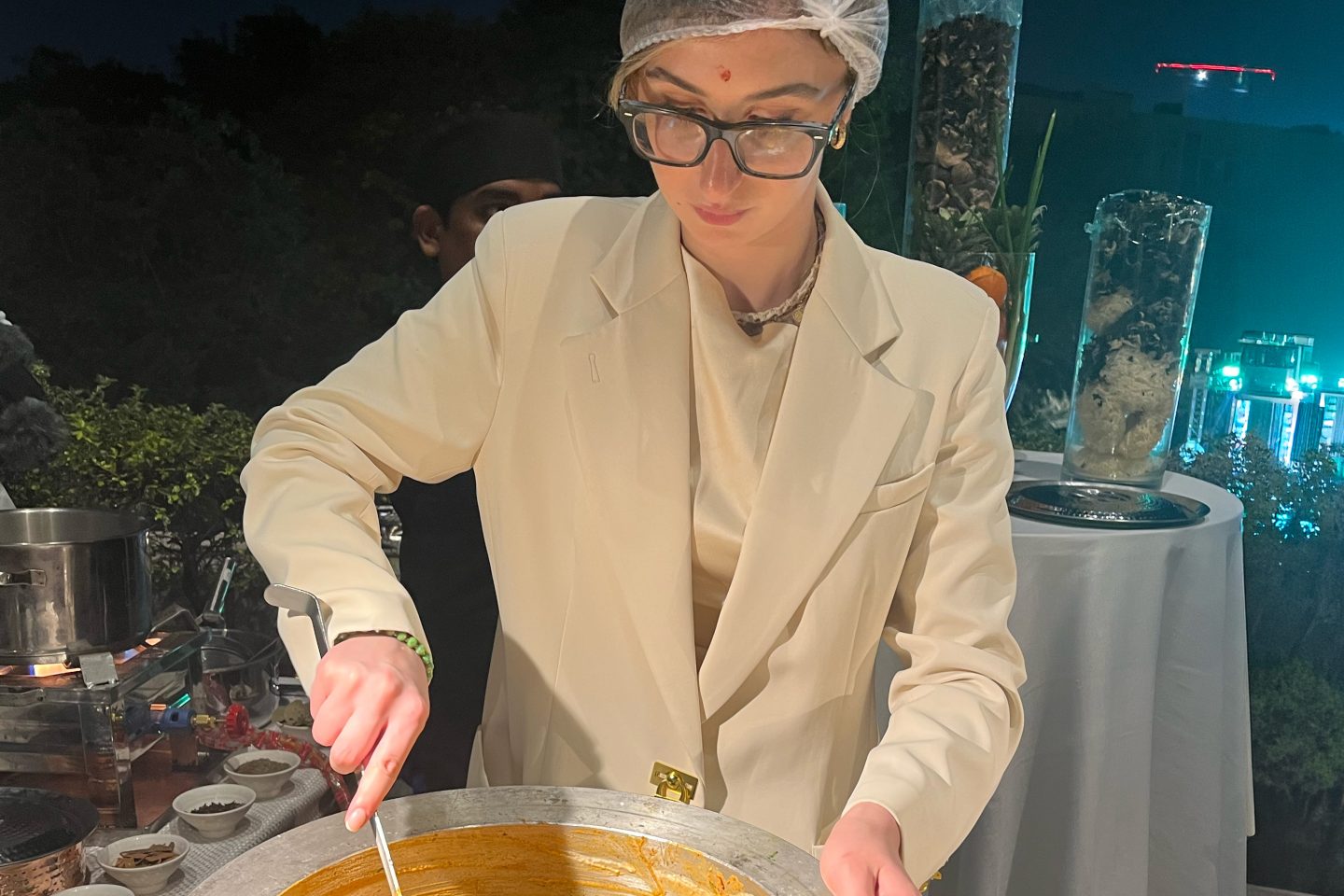 Through a cooking lesson in Hyderabad, Bhisé Global Learning Experience students experienced how food serves as a window into culture, history, and everyday life in India.