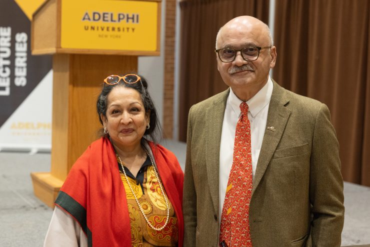 Swati and Bharat Bhisé MBA ’78 are excited to partner with Adelphi to create thoughtful and ethical global leaders.