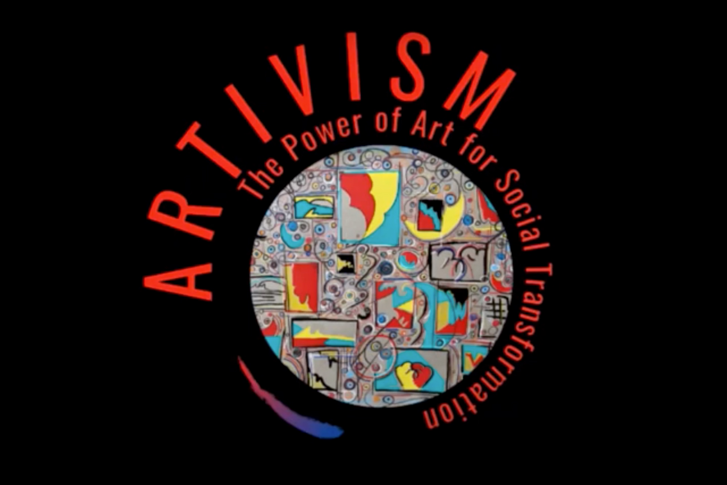 Logo: Artivism The Power of Art for Social Transformation