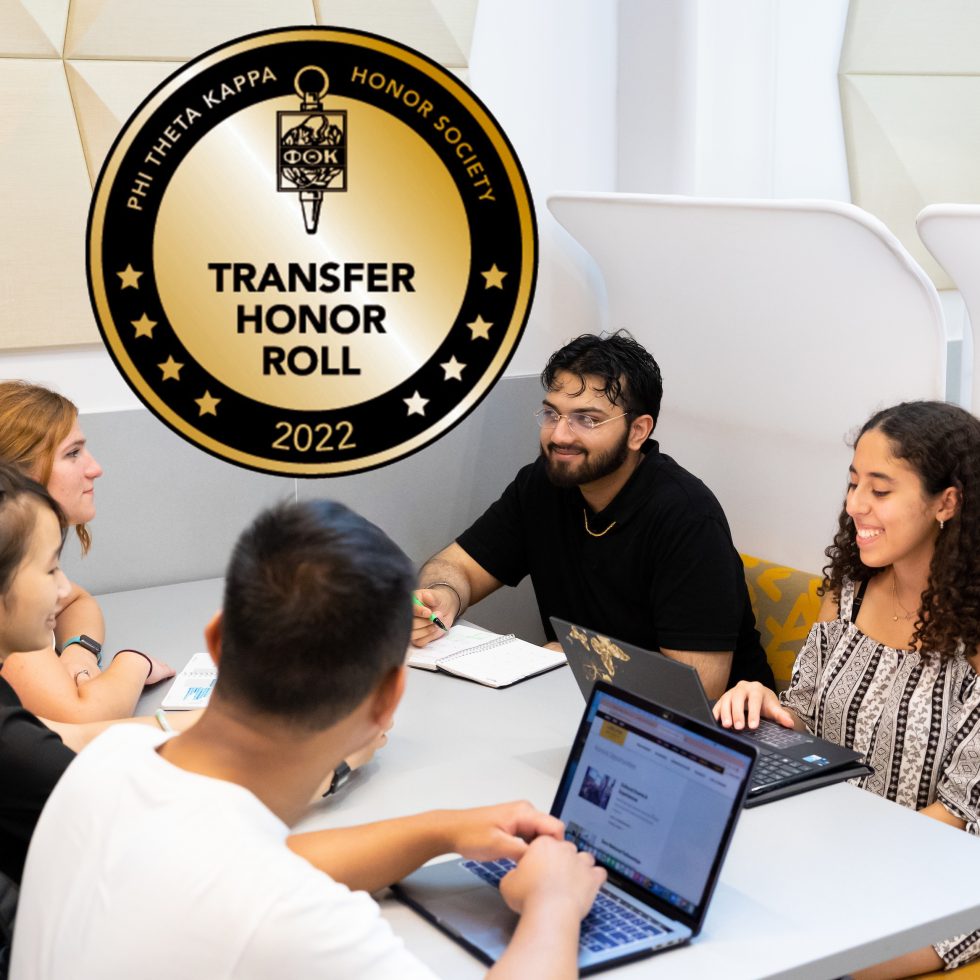 Tansfer Honor Roll 2022 Badge Phi Theta Kappa