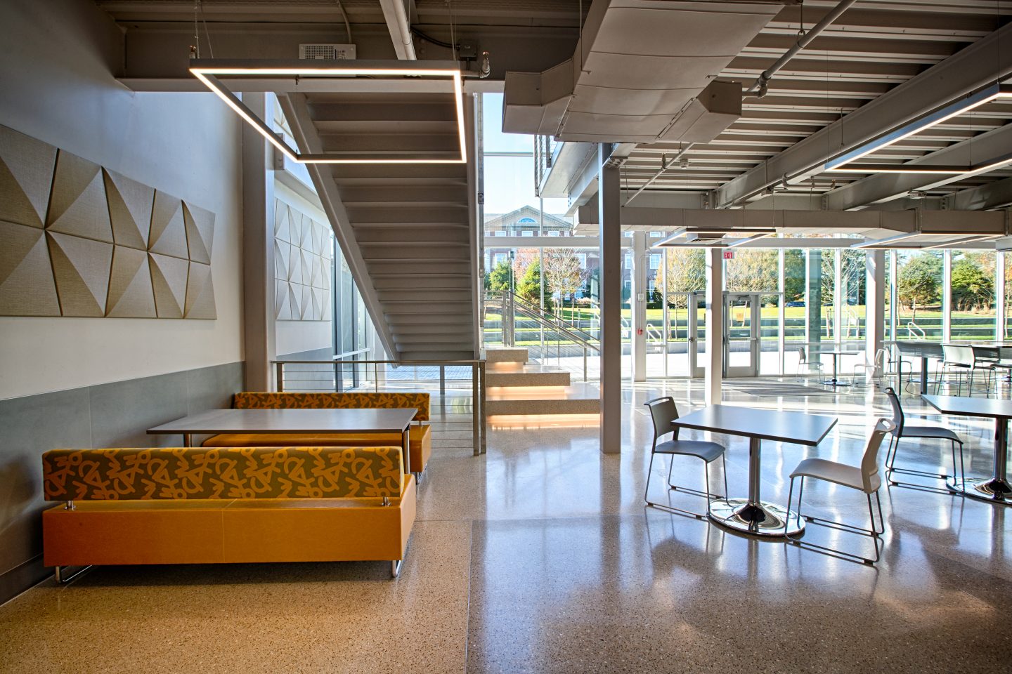 UC Dining Hall on the Lower Level