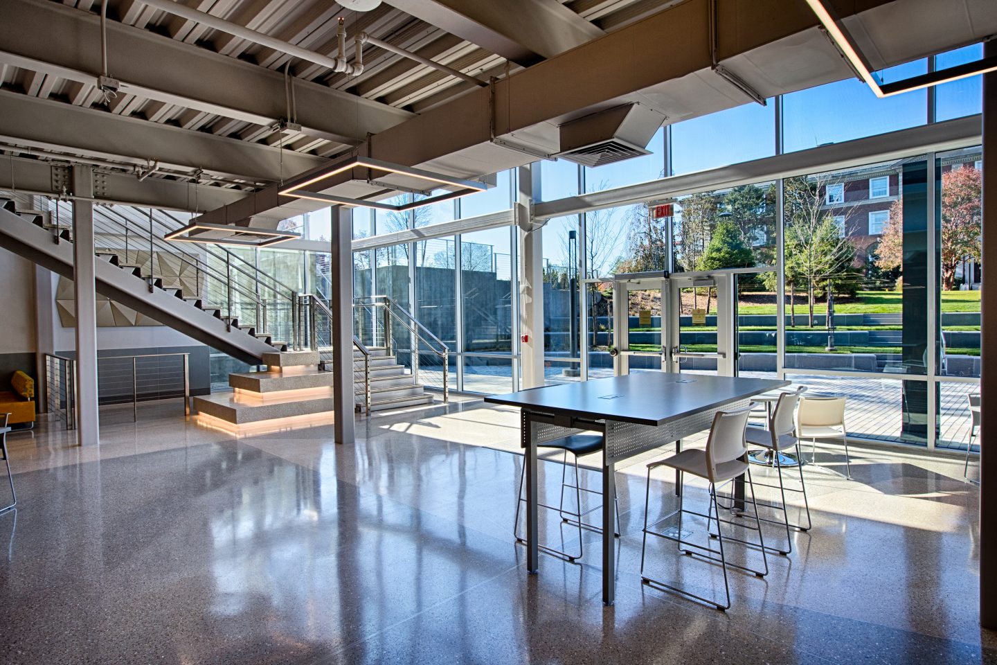 UC Dining Hall on the Lower Level