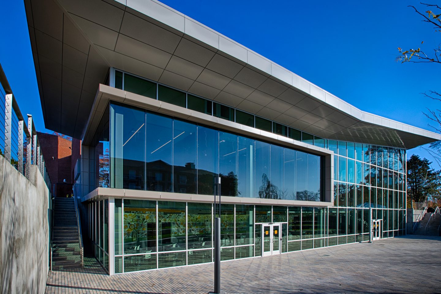 Exterior and Outdoor Terrace at the UC